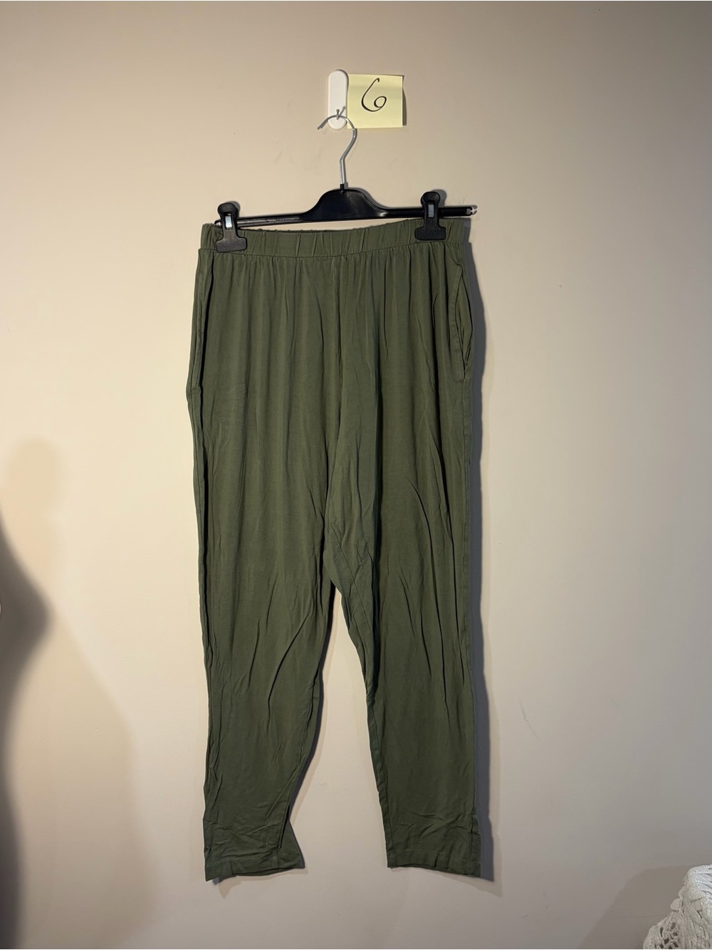 ASOS Olive Green Elastic Waist Joggers